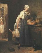 Return from the Market jean-Baptiste-Simeon Chardin